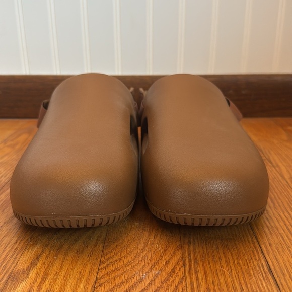 Nike Calm Women’s Tan Brown Mules With Removable Heel Strap Size 11 - Picture 2 of 10